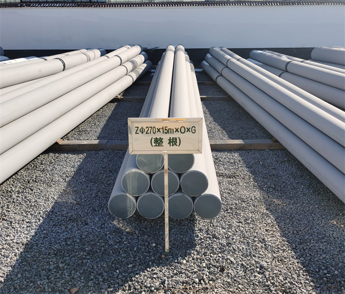 衡水270×15×O×G电力杆塔