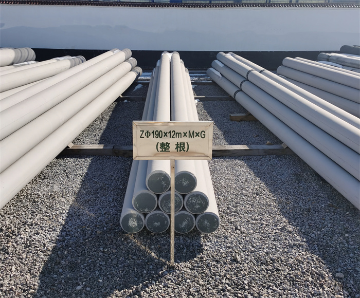 衡水190×12米钢筋混凝土水泥电线杆