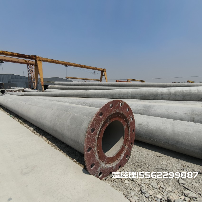 衡水12米无拉线电杆